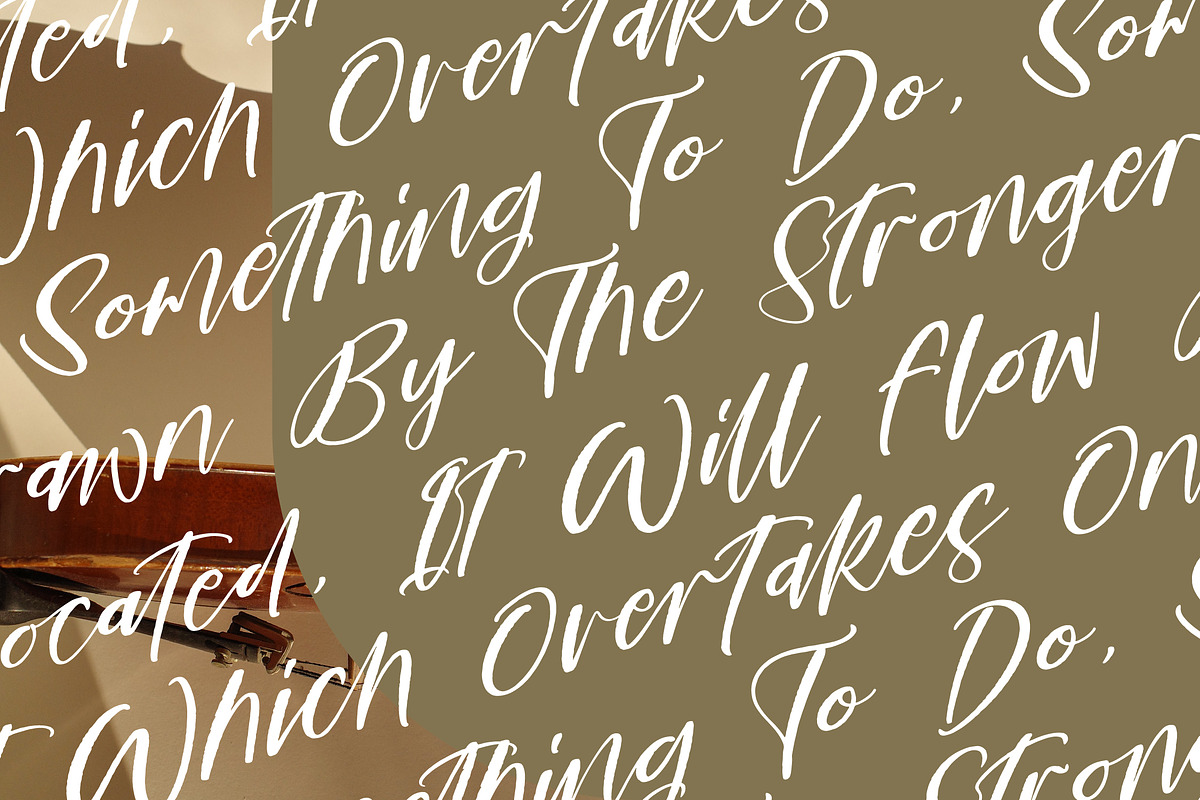Romantic Mastery Modern Brush Script, a Script Font by stylishtype.co (Photo 11 of 20)
