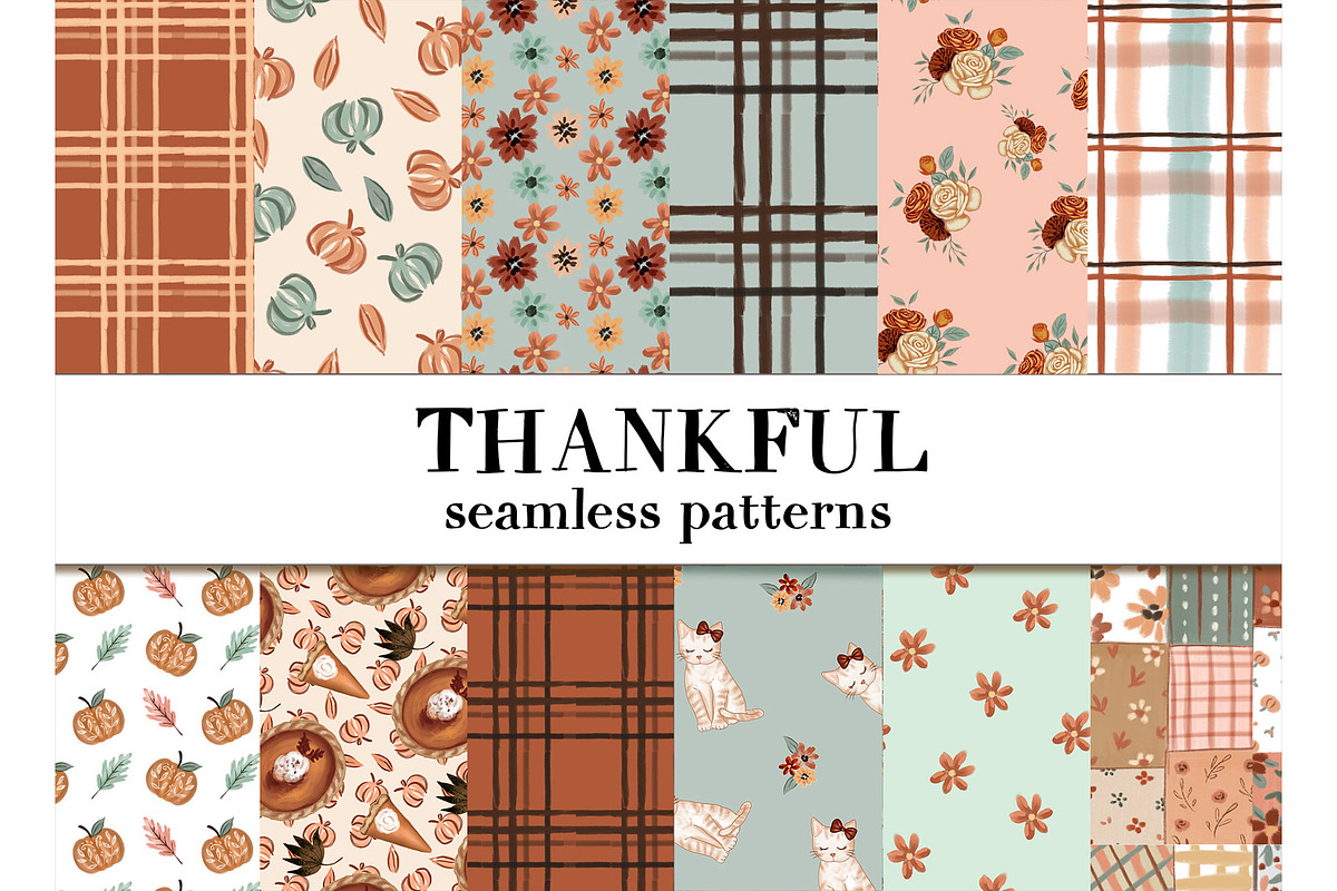 Thanksgiving clipart, an Illustration by Rosabebe
