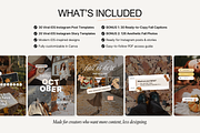 Viral iOS Fall Instagram Templates, a Social Media Template by DigiPax (Thumbnail 2 of 11)