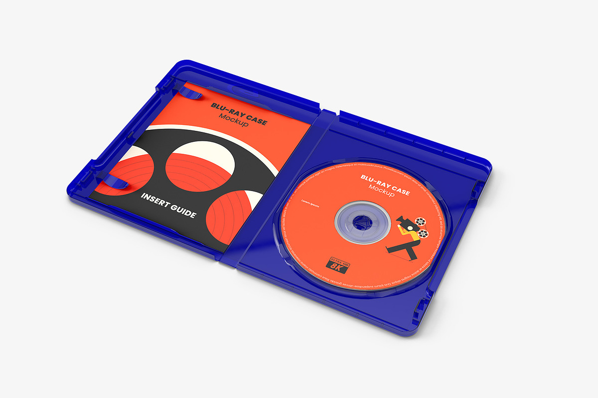 Blu-Ray / DVD Case Mockup - 10 views, a Packaging Mockup by Illusiongraphic (Photo 9 of 20)