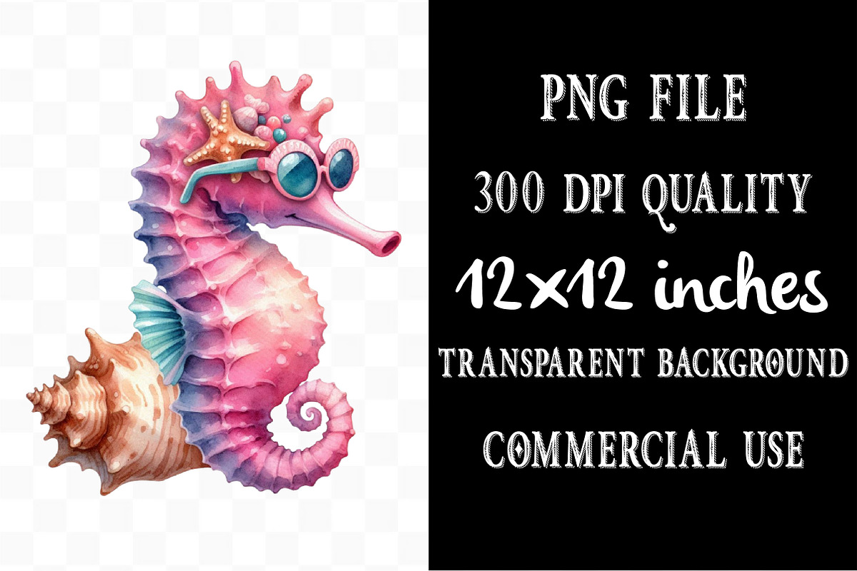 Coastal Summer Animal Png, an Illustration by Designking (Photo 4 of 4)