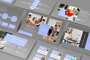 Business PowerPoint Template, a Presentation Template by PaperMoon