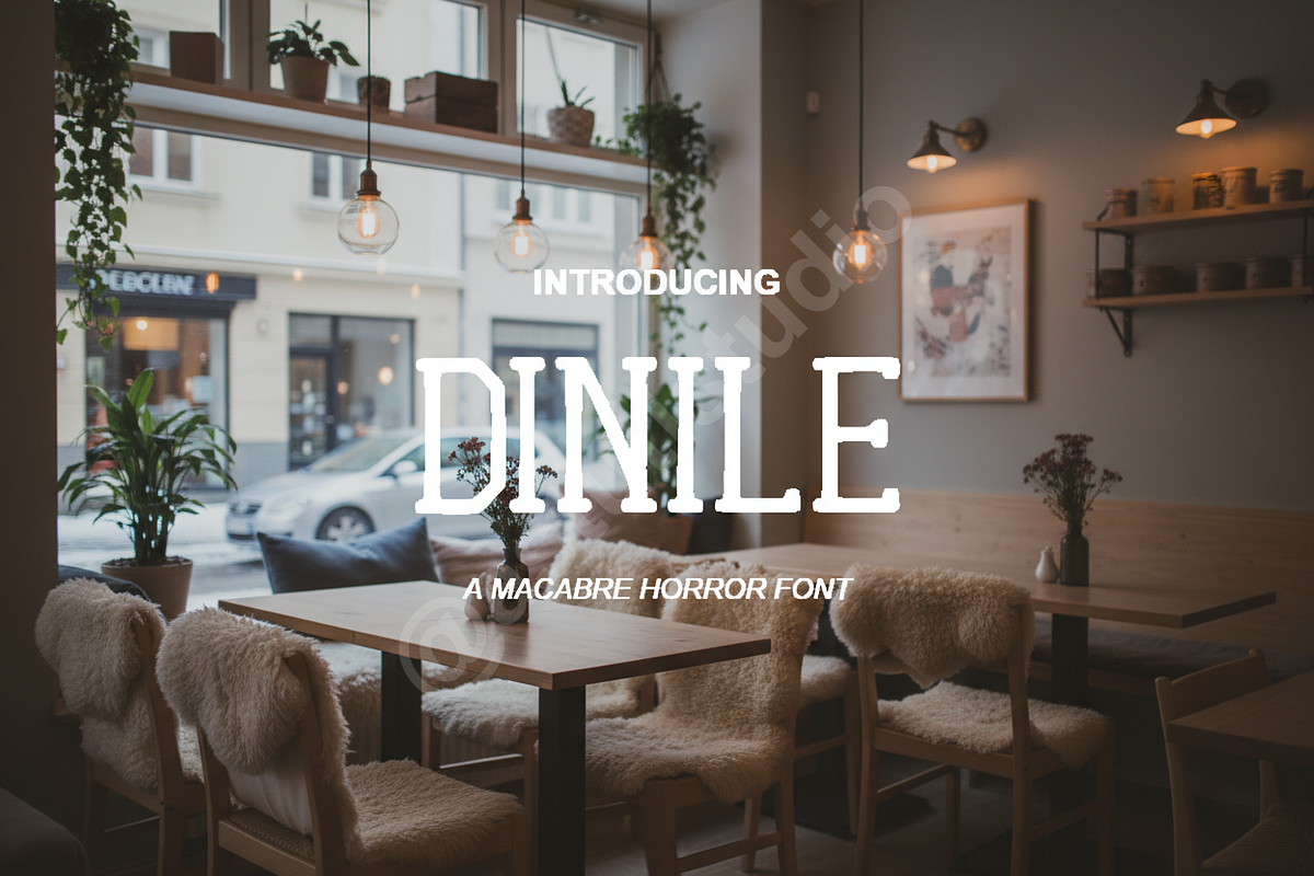 Dinile: High-End Luxury Serif Typefa, a Font by Astuti Studio (Photo 1 of 16)
