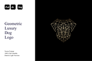 Geometric Luxury Dog Logo, a Branding & Logo Template by Luxury Logos (Thumbnail 1 of 4)