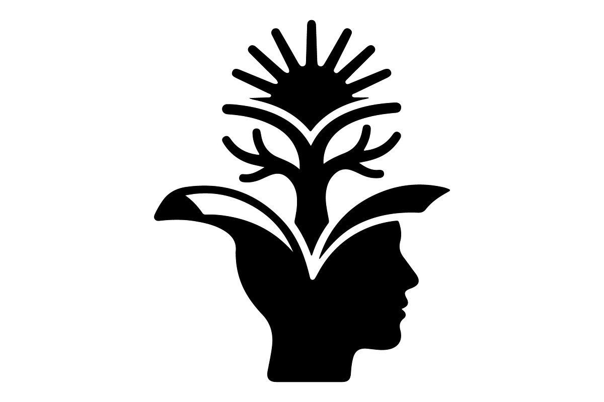 Creative Mind Floral Head, an Object Graphic by Gfx_Store (Photo 9 of 15)