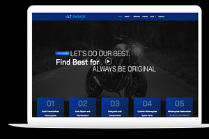 LT Garage - Garage WordPress Theme