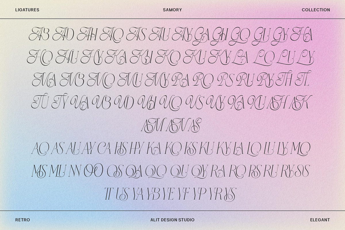 Samory Typeface, a Sans Serif Font by alit design (Photo 9 of 15)