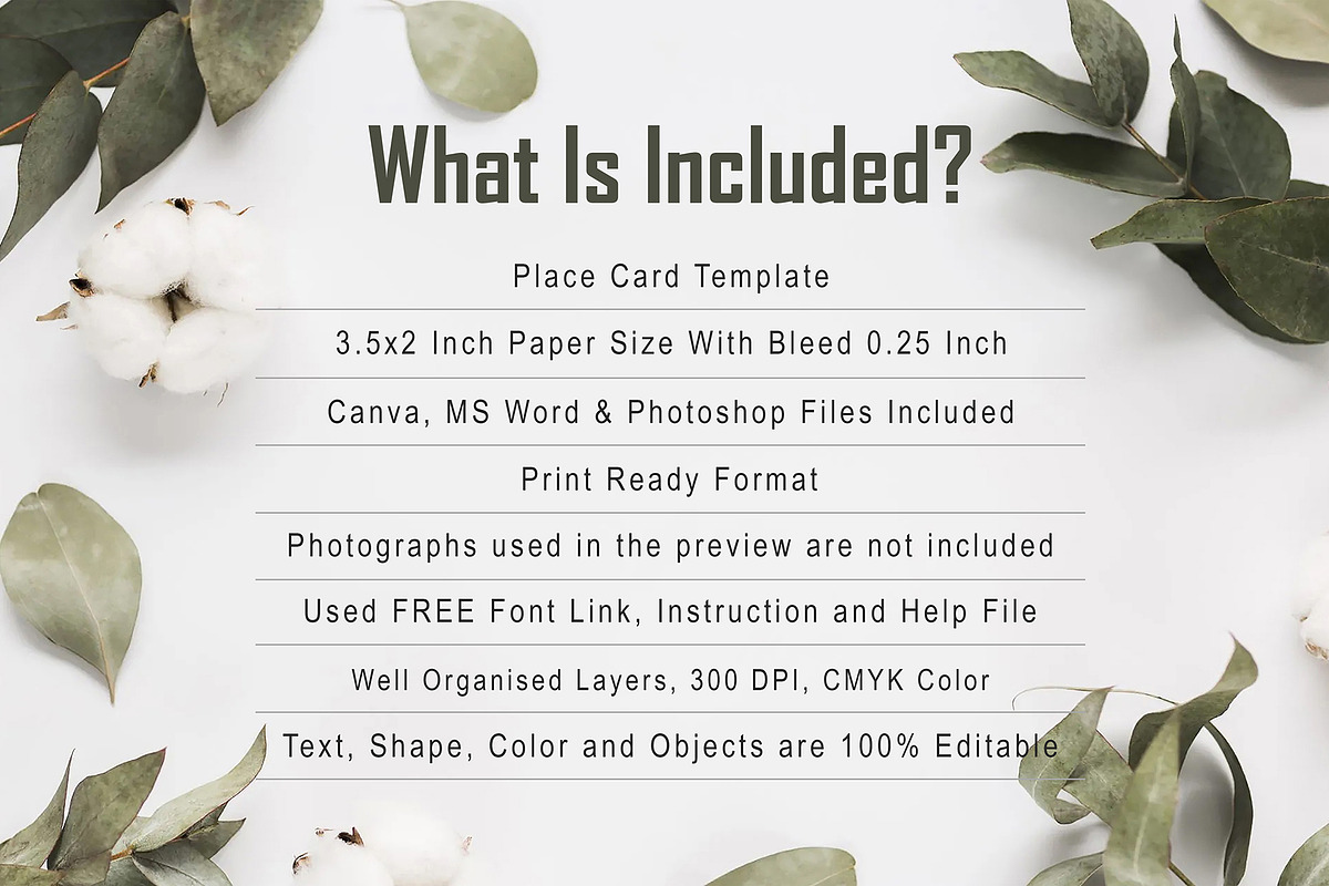 Canva Escort Card Template, an Invitation Template by ShineOnWedding (Photo 12 of 12)