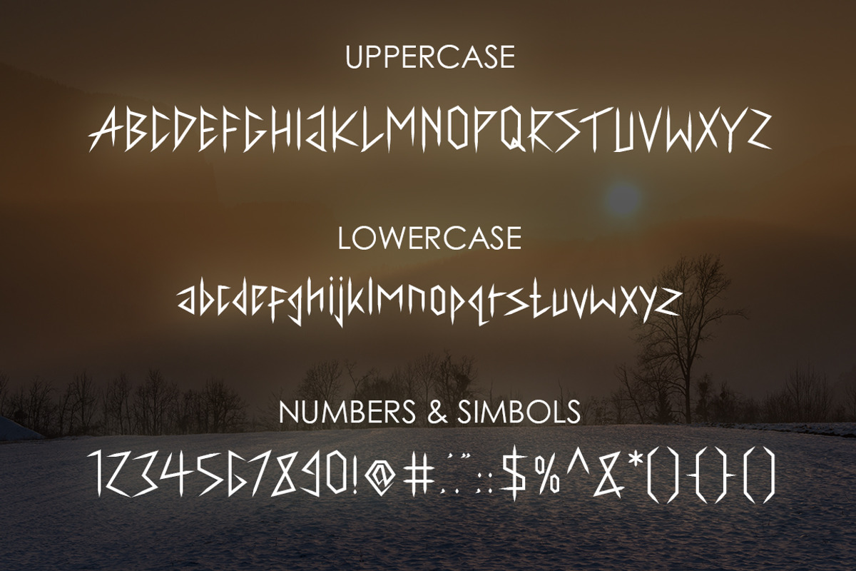 Calcaries - Display font, a Font by Akcsel Tara (Photo 8 of 9)