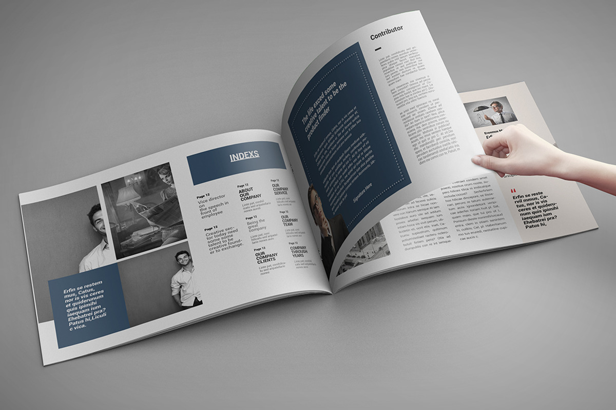 Booklet Brochure Template #3, a Brochure Template by spidergraph (Photo 2 of 7)