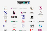 Logotype & Geometric Logo Marks, a Branding & Logo Template by Warna Works (Thumbnail 13 of 13)