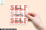 Boho Mental Health Sticker Bundle, a Graphic by Designer302 (Thumbnail 13 of 22)