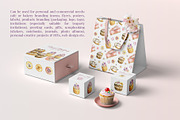 Flowers Desserts Watercolor Bundle, a Food Illustration by foxsong (Thumbnail 11 of 12)