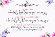 Sallisa | Script Font, a Script Font by Pandanwangi (Thumbnail 3 of 10)