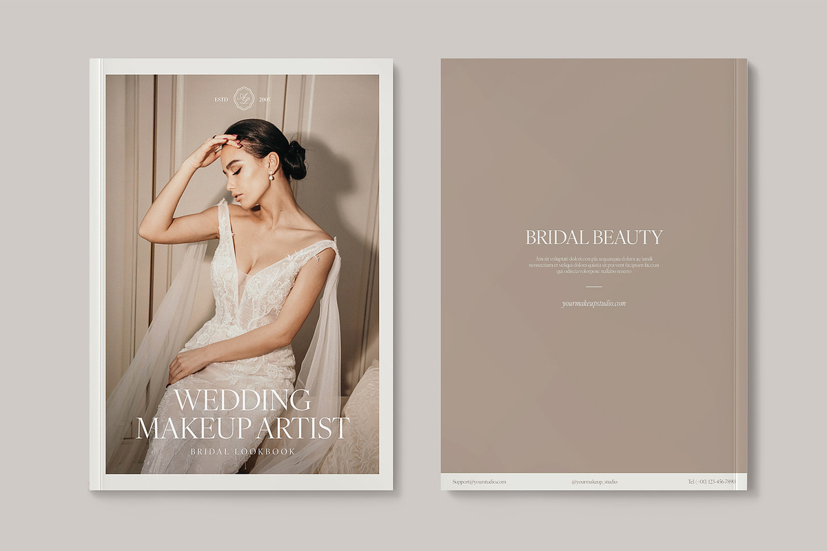 Wedding Brochure Template, a Brochure Template by BrandPacks (Photo 4 of 5)