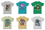 Cartoon Vector Tshirt Design Bundle, an Illustration by roach_graphic (Thumbnail 20 of 22)