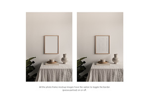 Artwork Frame Photo Mockup Bundle