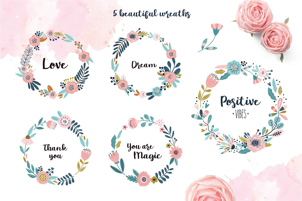 Gentle Garden, a Decorative Illustration by Angelina De Sol (Photo 6 of 12)