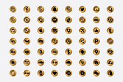 50+ Social Media Icons, an Icon by ChicGraphix (Thumbnail 5 of 6)