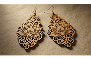Flower Earrings Vector Set, a Graphic by musafir_fashion (Thumbnail 6 of 11)