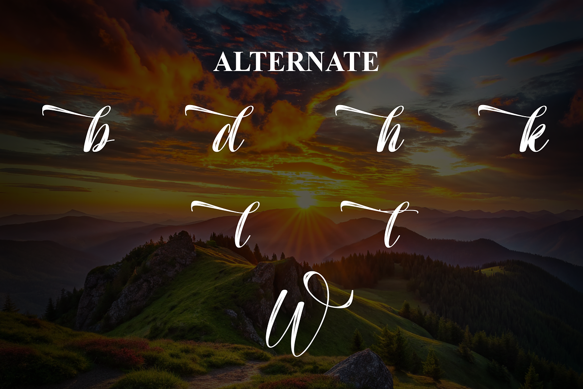 Wonderfull | Script Font, a Handwritten Font by Scratchones (Photo 8 of 9)