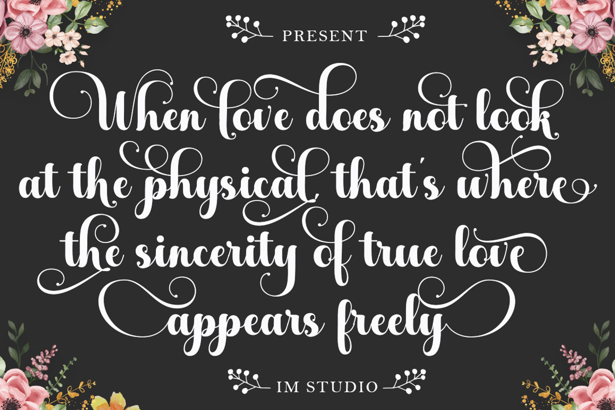 Antalea, a Script Font by IM Studio (Photo 3 of 12)