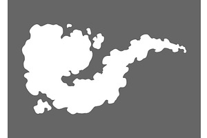 Smoke cloud icon. Vector special, an Object Illustration by the8monkey