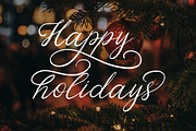 Christmas Eve. Holiday Script font., a Script Font by ClipArtRoom (Thumbnail 10 of 10)