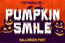 Pumpkin Smile - Display Font