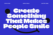 Skyvia - Bold Inktrap Font, a Sans Serif Font by limitype (Thumbnail 9 of 12)