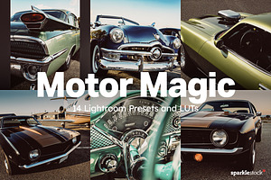 14 Motor Magic Lightroom Presets