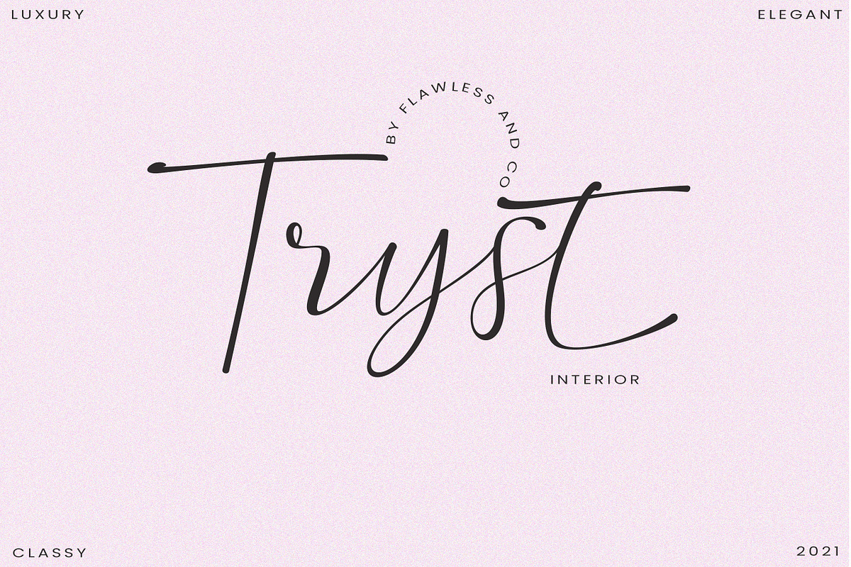 Moura - Modern Script, a Script Font by Flawless And Co (Photo 7 of 16)