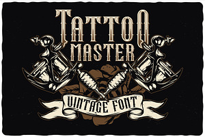 Tattoo Master Label Font