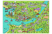 DOODLETOWN, an Illustration by WINS Doodle shop (Thumbnail 4 of 6)