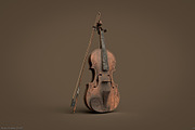 Violin, an Object 3D Model by Snji | 3D Models (Thumbnail 3 of 12)