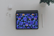 Pansies and Forget-Me-Not Pattern, a Pattern Graphic by MarynaPetrovska (Thumbnail 11 of 12)