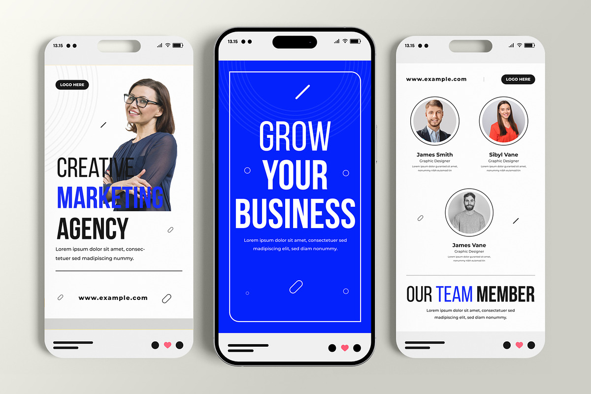 Marketing Agency Social Media Story, a Social Media Template by MightyDesign (Photo 6 of 6)