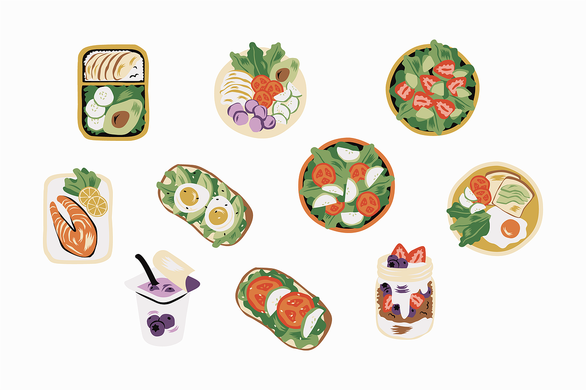 Food & Healthy Bundle, an Object Graphic by Jump Studio (Photo 16 of 20)