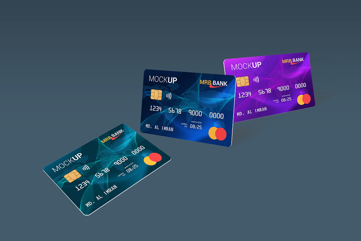 Debit Card Mockup, a Product Mockup by alimran24 (Photo 18 of 22)