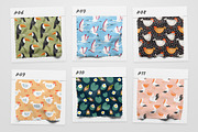 Abstract Birds Seamless Patterns, a Pattern Graphic by Kotulska (Thumbnail 10 of 11)