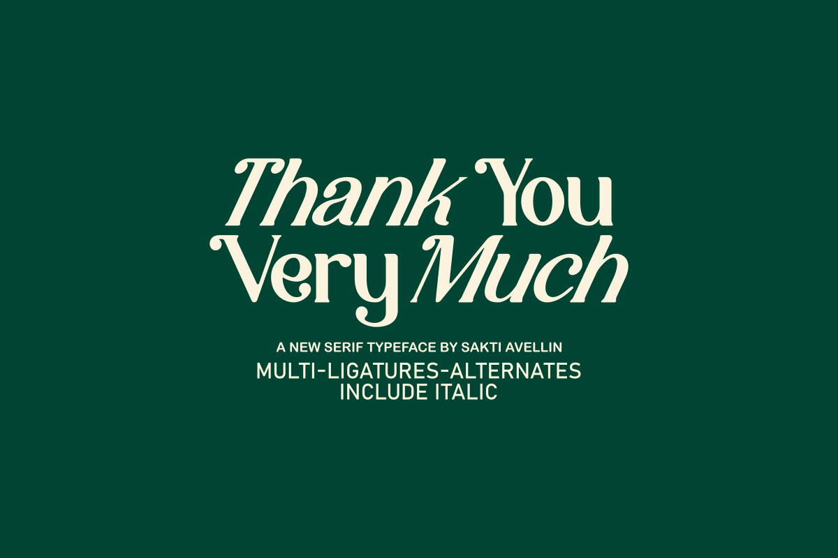 Magic Avenue - A New Serif Typeface, a Serif Font by SaktiAvellin (Photo 7 of 13)