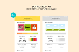 Customizable Social Media Guide KIT