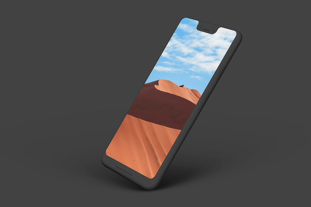 Pixel 3XL - 21 Clay Mockups - PSD, an iPhone Mockup by Asylab (Photo 44 of 73)