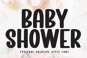 Baby Shower Script Font