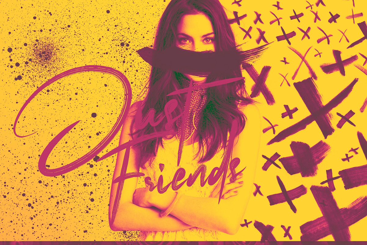Bickeres Brush Font preview 8