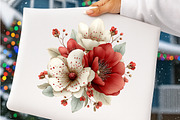Whimsical spring flower clipart, an Illustration by SinaCreation (Thumbnail 10 of 11)