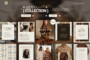 SIENNA | Instagram Templates, a Social Media Template by Ad Astra Creations (Thumbnail 1 of 5)