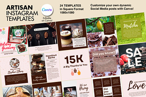 Artisan Instagram Templates