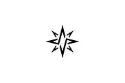 Minimalist Modern Star Logo, a Branding & Logo Template by Luxury Logos (Thumbnail 3 of 4)