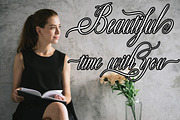 Ganitalia, a Script Font by NaldyStudio (Thumbnail 2 of 8)